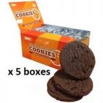Premium Protein Cookies x 5 Boxes (60 Cookies)
